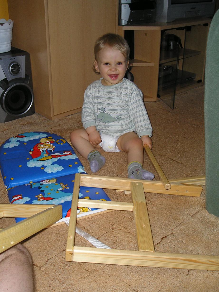 stavím si židličku